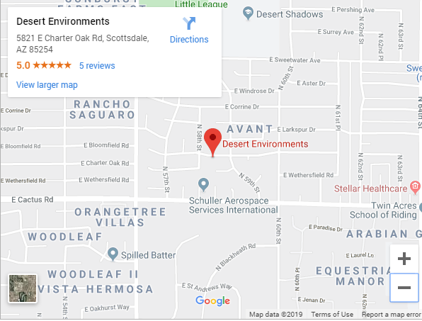 Desert Environments on Google Maps